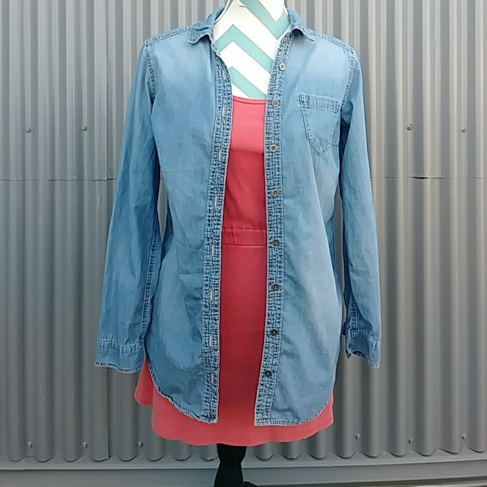 Divided by H&M Denim Button Down Shirt